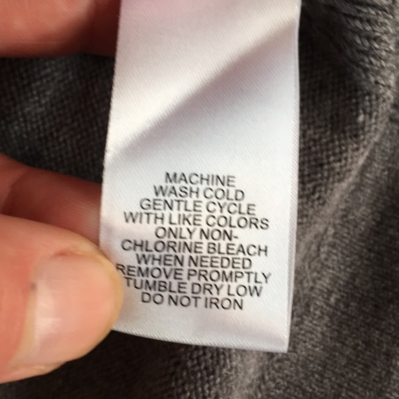 ✂️ RALSEY gray cardigan wrap sweater 1X - Picture 7 of 7